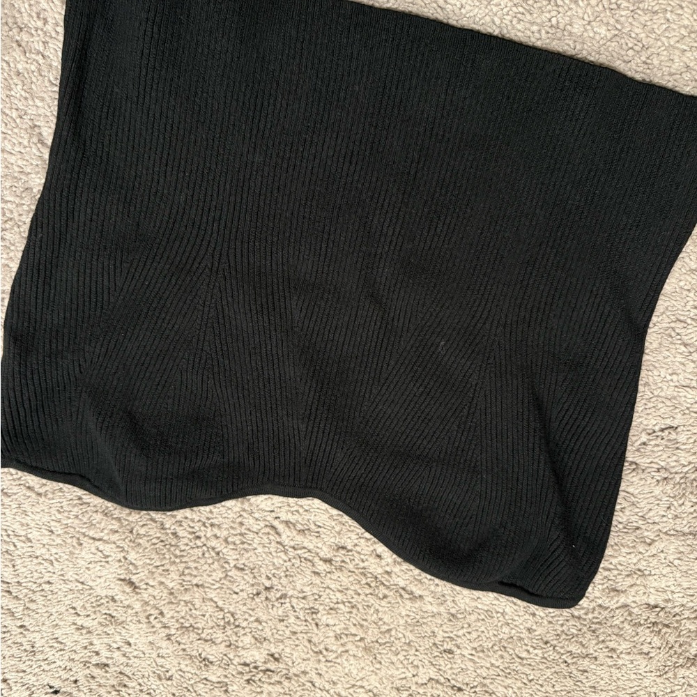 Banana republic Black Ribbed Tube Top